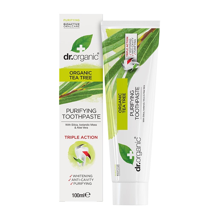 Dr Organic Tea Tree Toothpaste 100ml